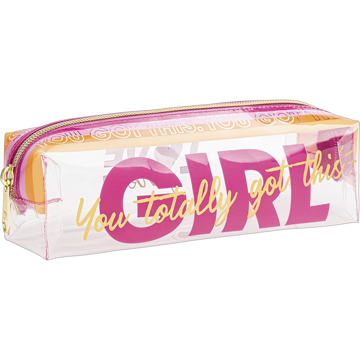 Estojo Tilibra Love Pink Médio Prático e Espaçoso