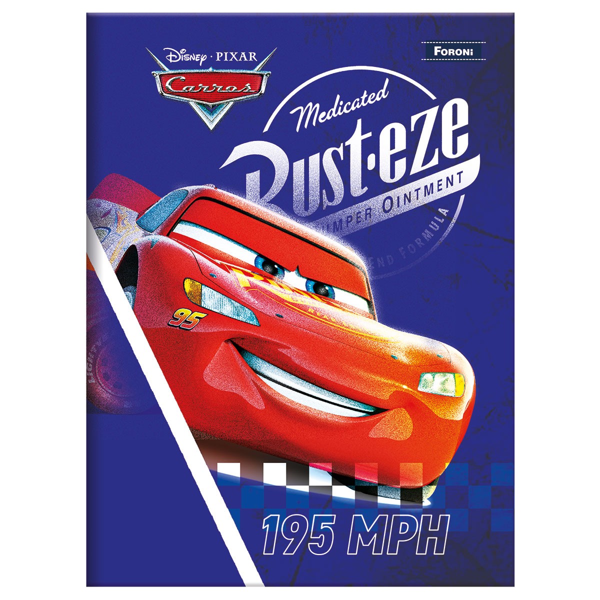 Caderno Brochura Foroni Capa Dura Carros 48 Folhas Sortido