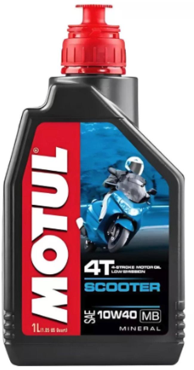 Óleo Para Motor de Moto MOTUL SCOOTER EXPERT 4T 10W-40 1L 105960