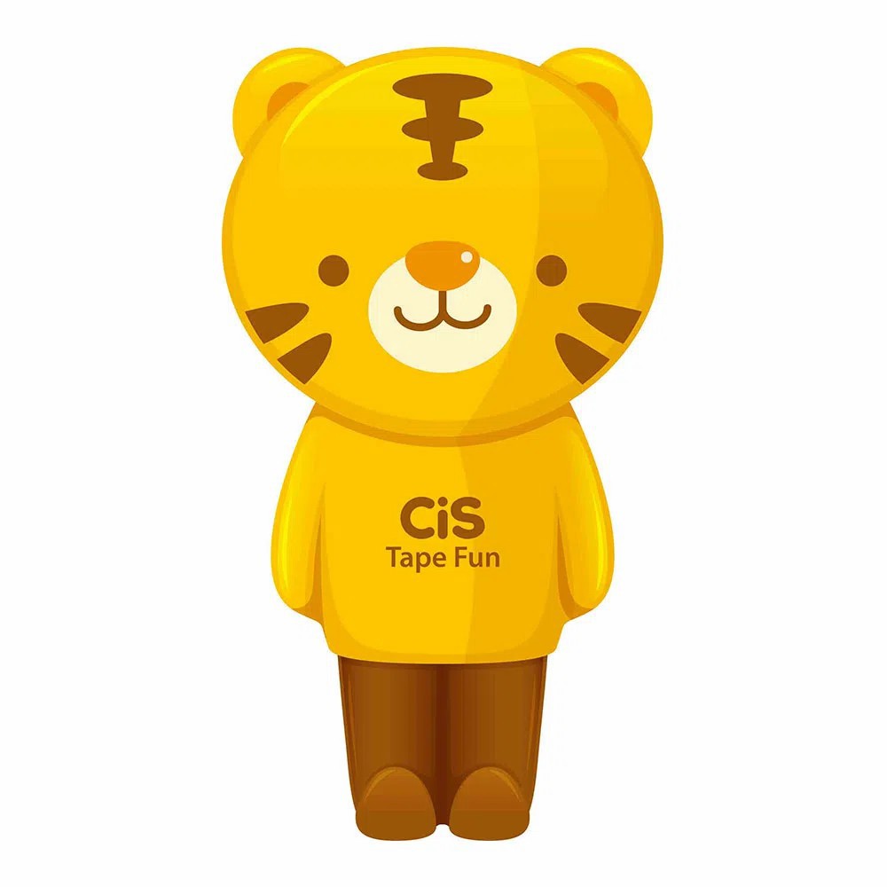 Corretivo Fita CIS Tape Fun com Modelos Divertidos Unidade