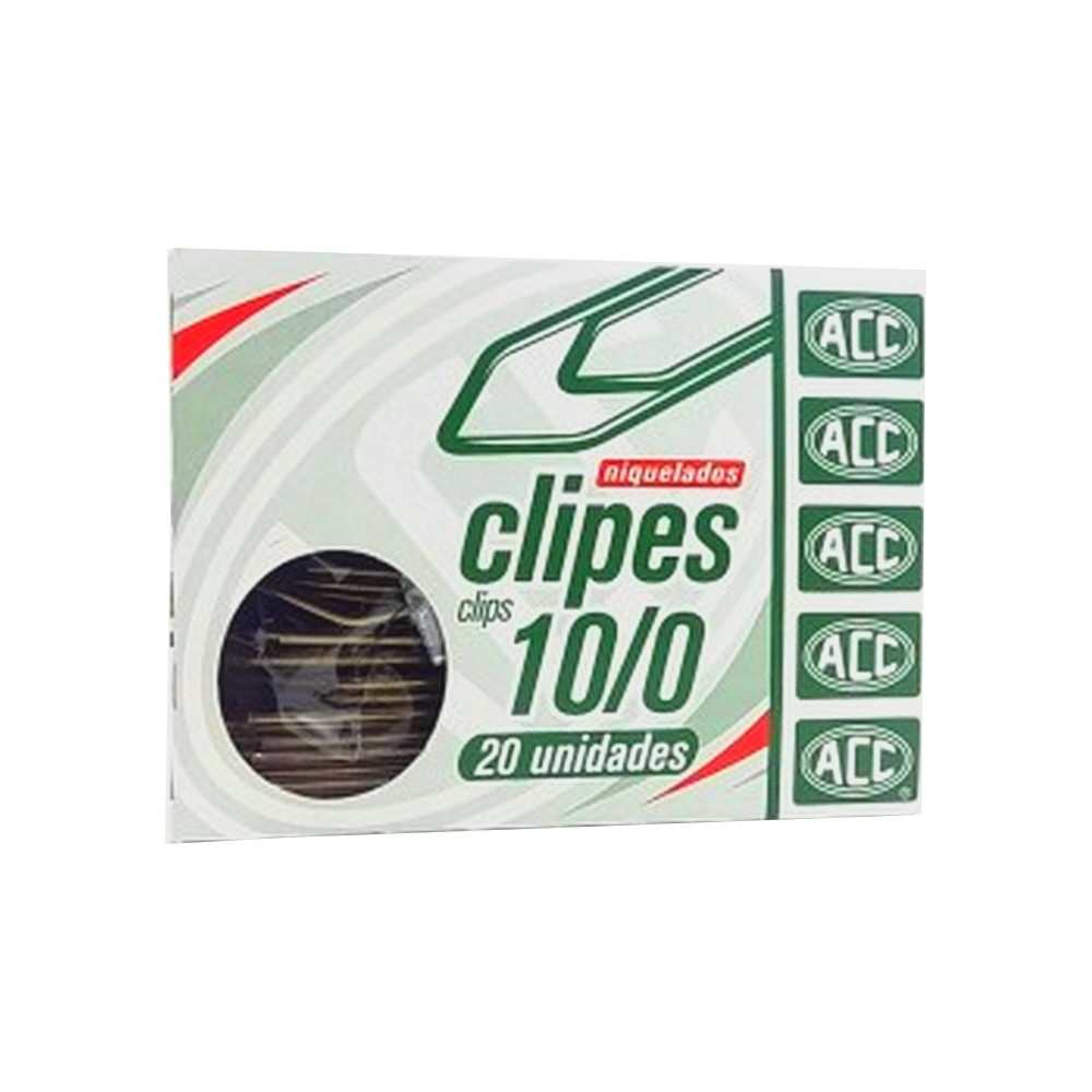 Clips ACC 10/0 Níquel