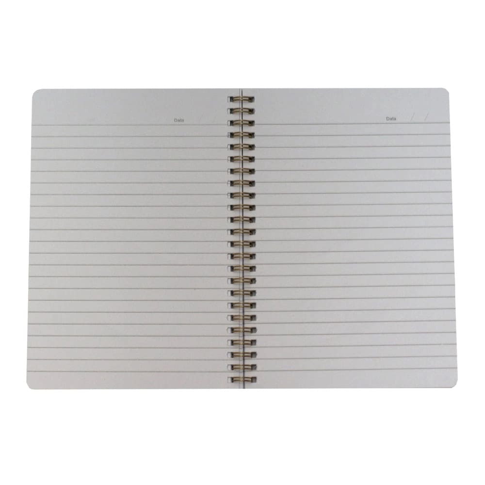 Caderneta Bee Unique A5 Pautado Tropical Floral 160 Páginas Pautado Capa Plástica