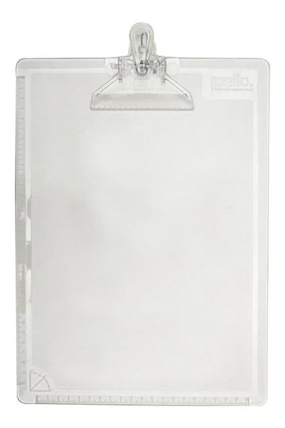 Prancheta Acrílica Dello Color Cristal