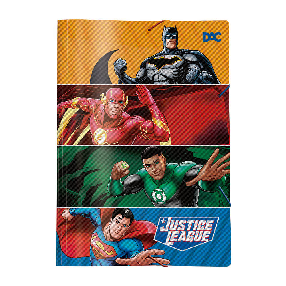 Pasta DAC Aba Elástica Liga da Justiça sem Lombo