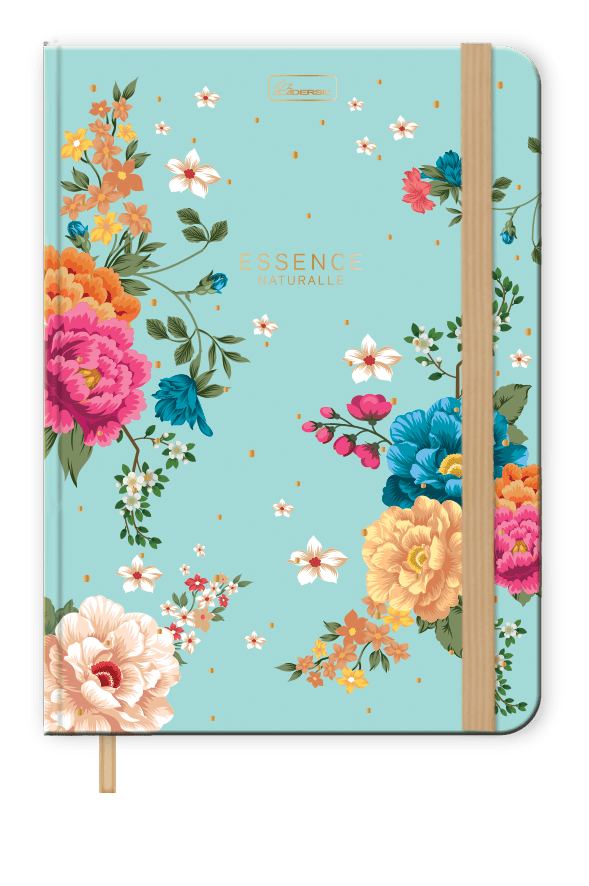 Caderneta Cadersil Essence Naturalle Pequeno com Elástico 80 Folhas Sortido