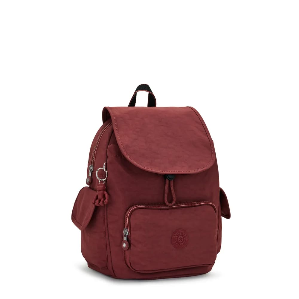 Mochila Kipling City Pack S Grande Vinho