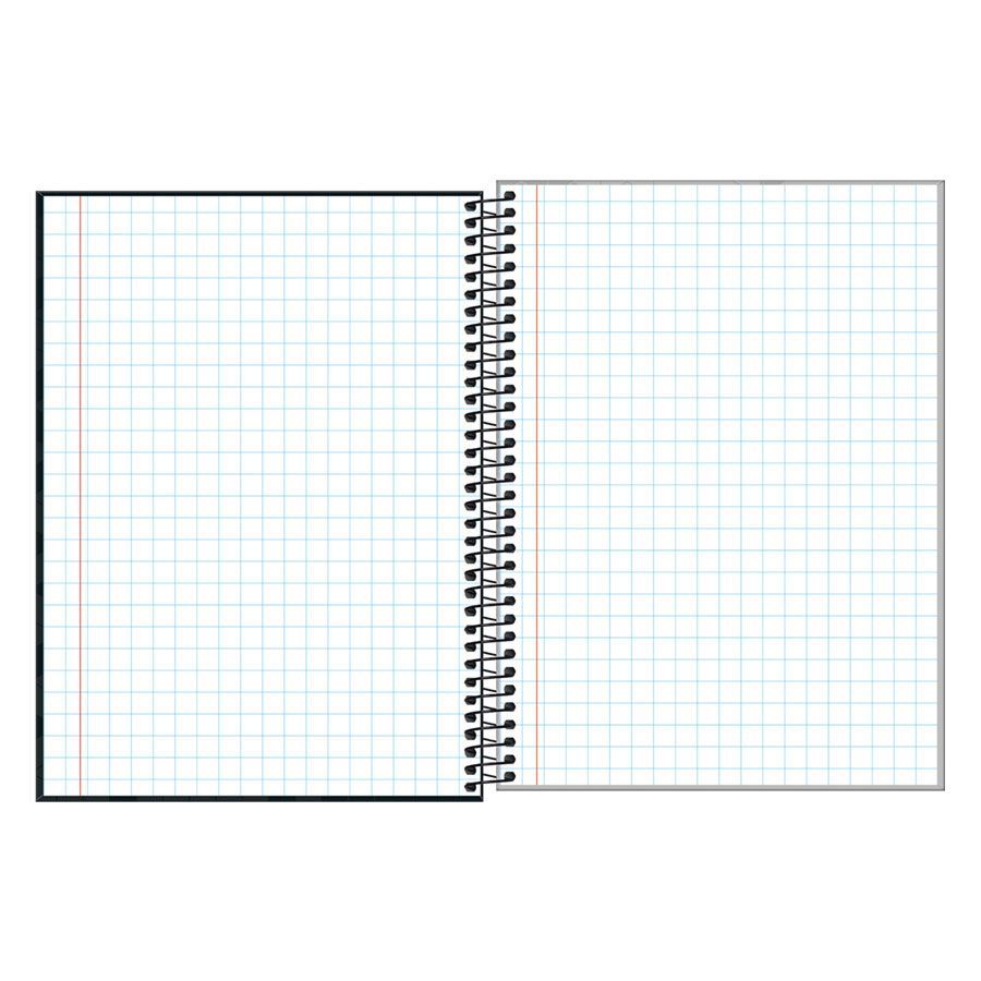 Caderno Quadriculado Tilibra Lunix Universitário 80 Folhas 7x7mm Unidade Sortido