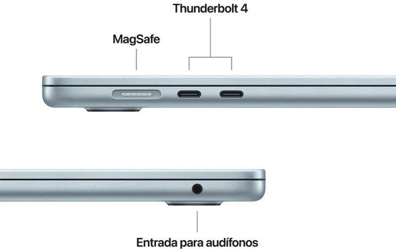 MacBook Air 15.3″ Chip M4 16 GB RAM 512 GB SSD Sky Blue