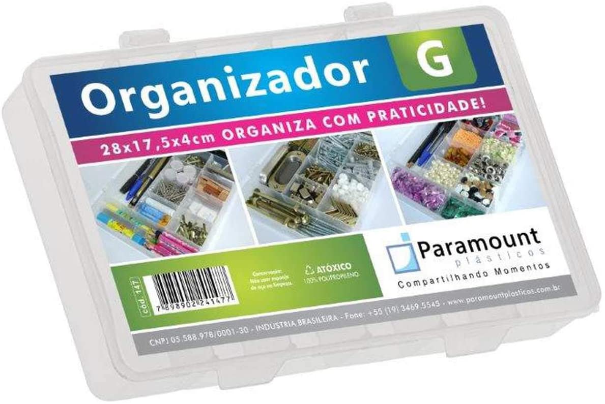 Caixa Paramonut Box Organizador G