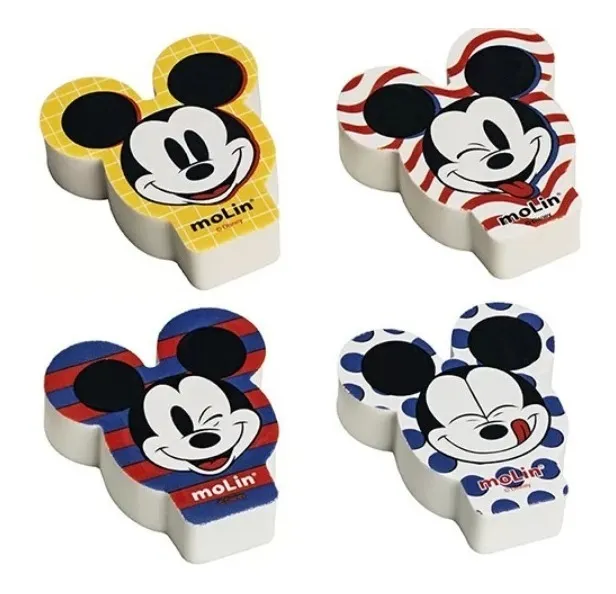 Borracha Molin Mickey Unidade Sortido