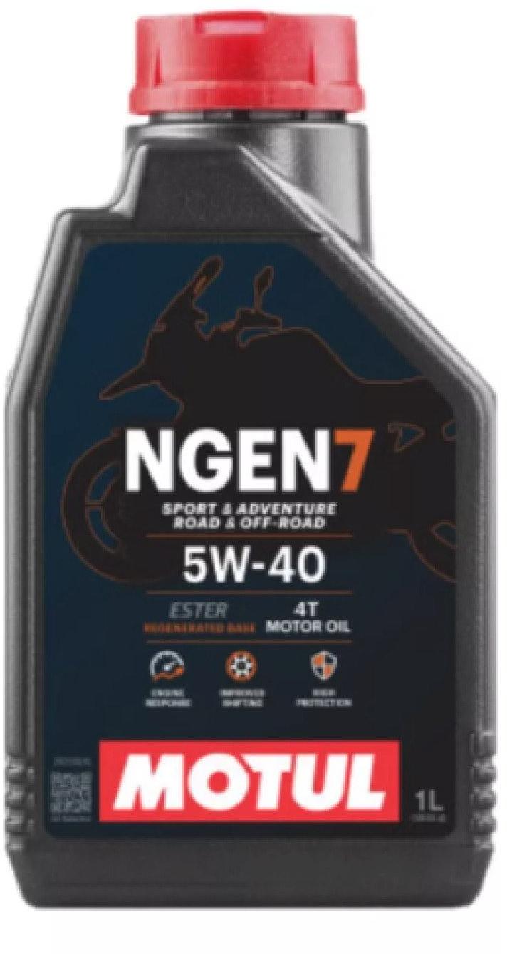 Óleo Para Motor de Moto MOTUL NGEN 7 5W-40 4T 1L 111826