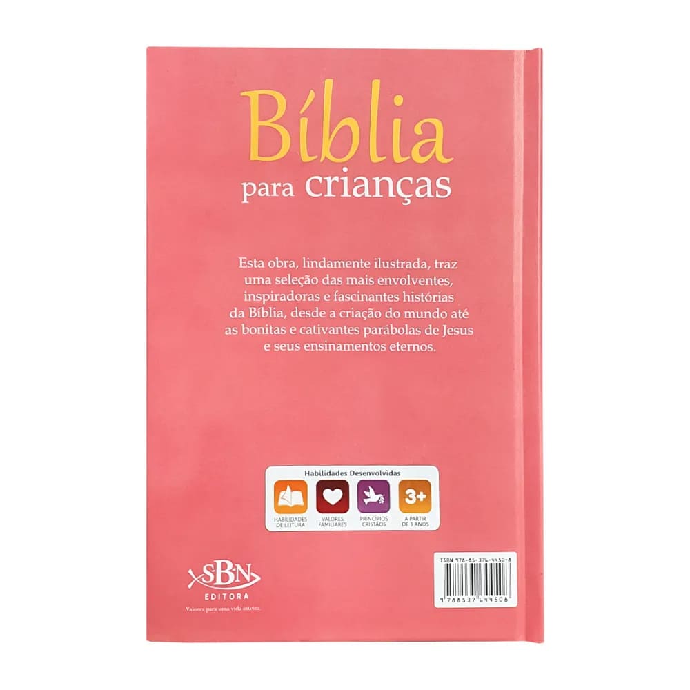 Bíblia para Crianças Capa Dura Cores Sortido