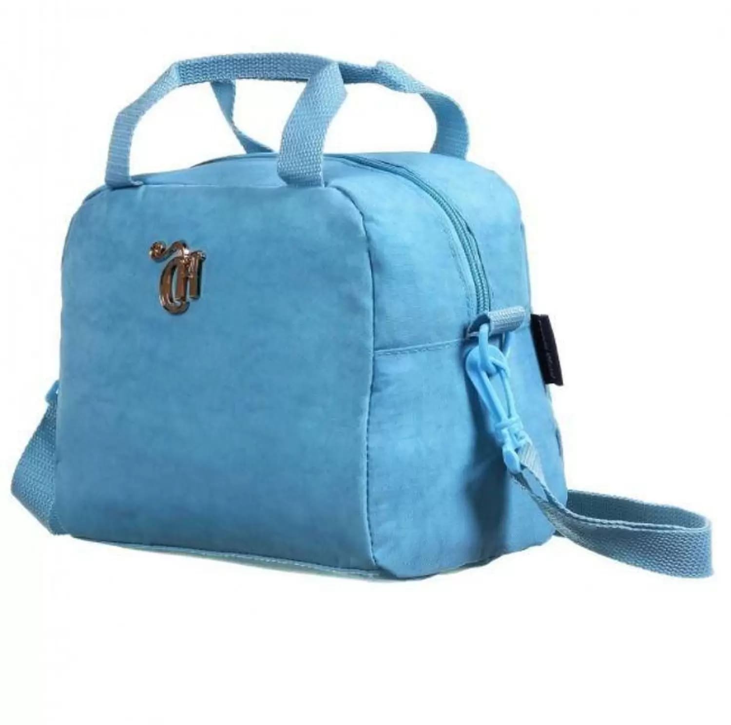 Lancheira Térmica DMW Capricho Crunkle Pequena Azul