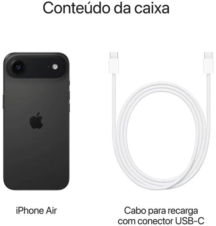 Apple iPhone Air 256 GB Preto