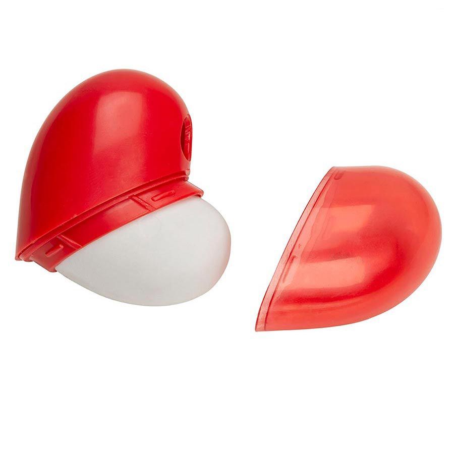 Apontador Molin C/Depósito e Borracha coração Unidade Sortido