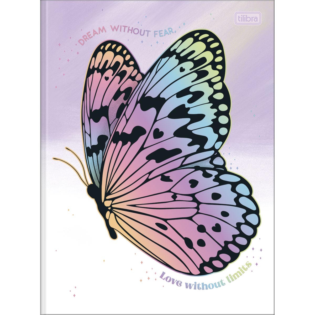 Caderno Brochura Tilibra Daisy Capa Dura 80 Folhas Sortido