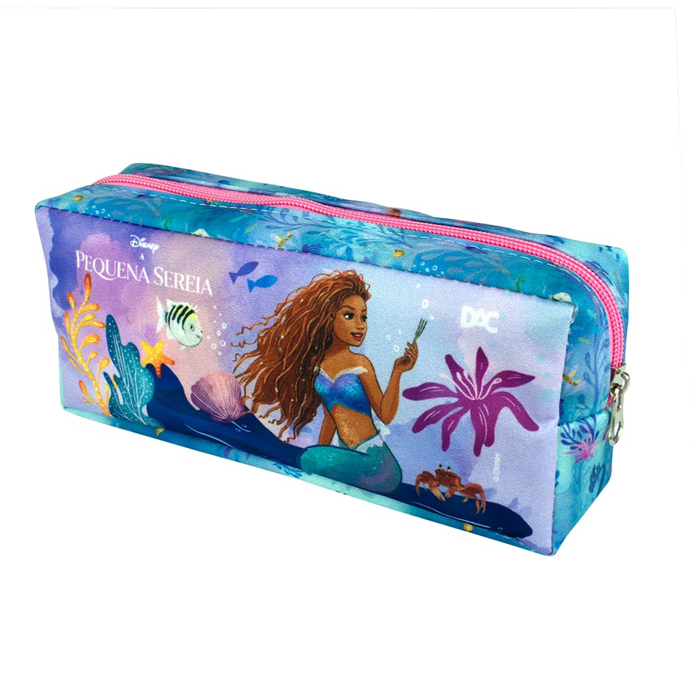 Estojo Escolar DAC Ariel Grande em Tecido