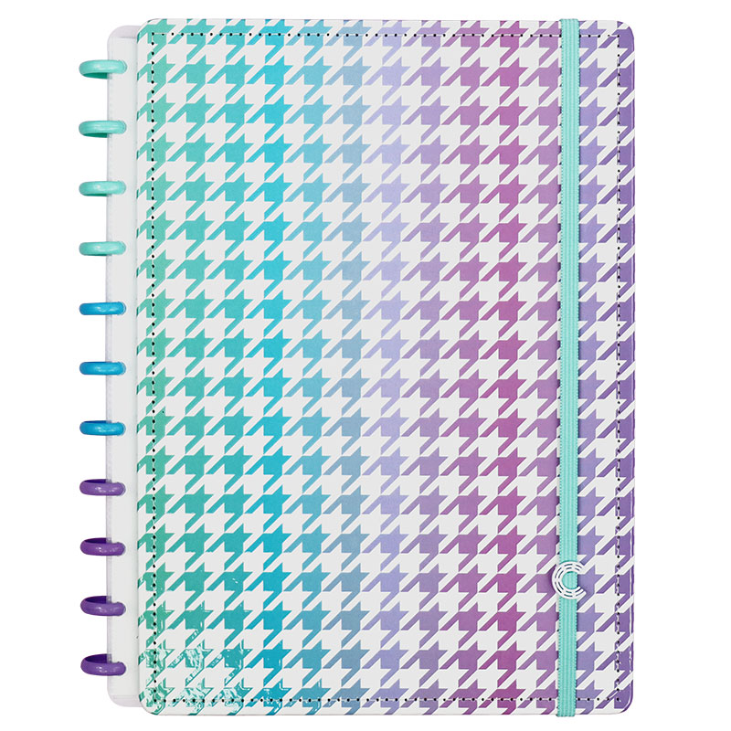 Caderno Inteligente London 60 Folhas com Pautas 20 Folhas Lisas