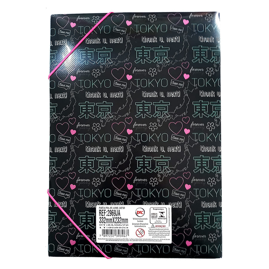 Pasta Aba Elástica DAC Oficio Lume Tokio