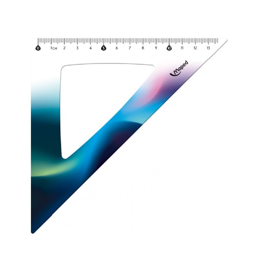 Kit Geométrico Maped Nighrfal com 4 Peças