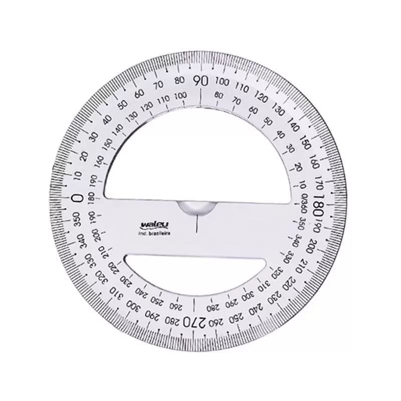 Transferidor Waleu 360 Graus New Line Cristal Unidade