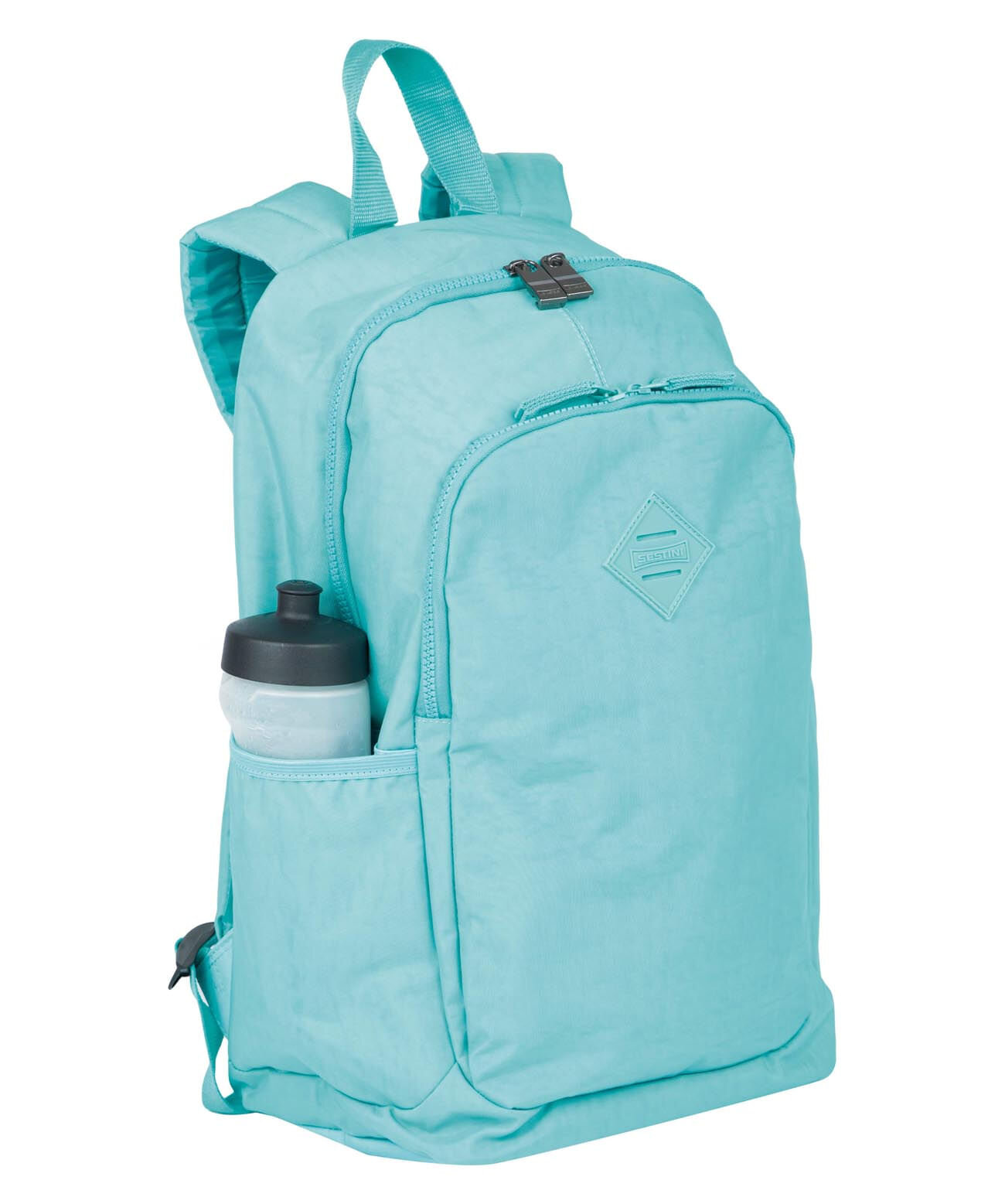 Mochila de Costa Sestini Magic Crinkle Grande Turquesa