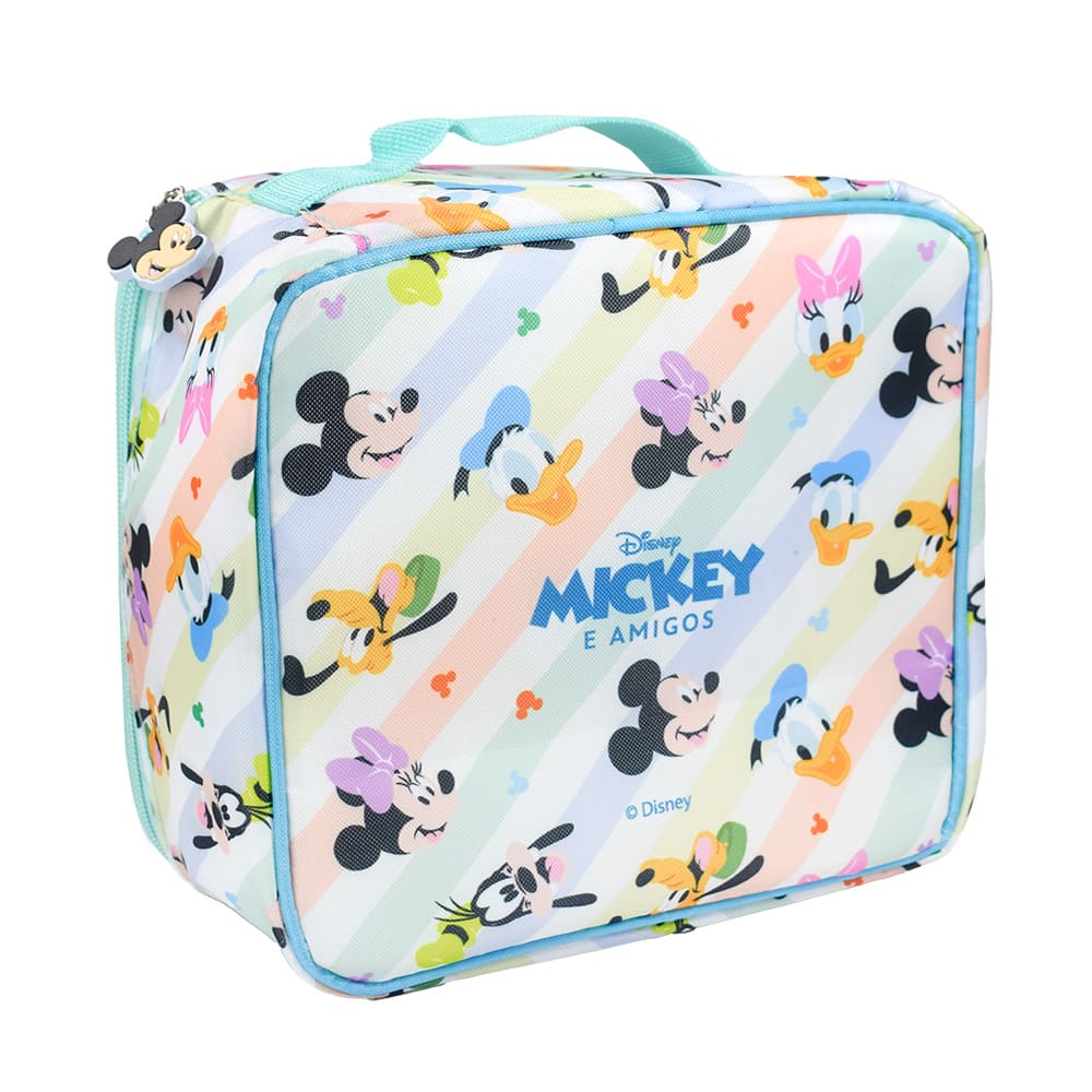 Organizador DAC Térmico Mickey Mouse com Zíper Tamanho Médio