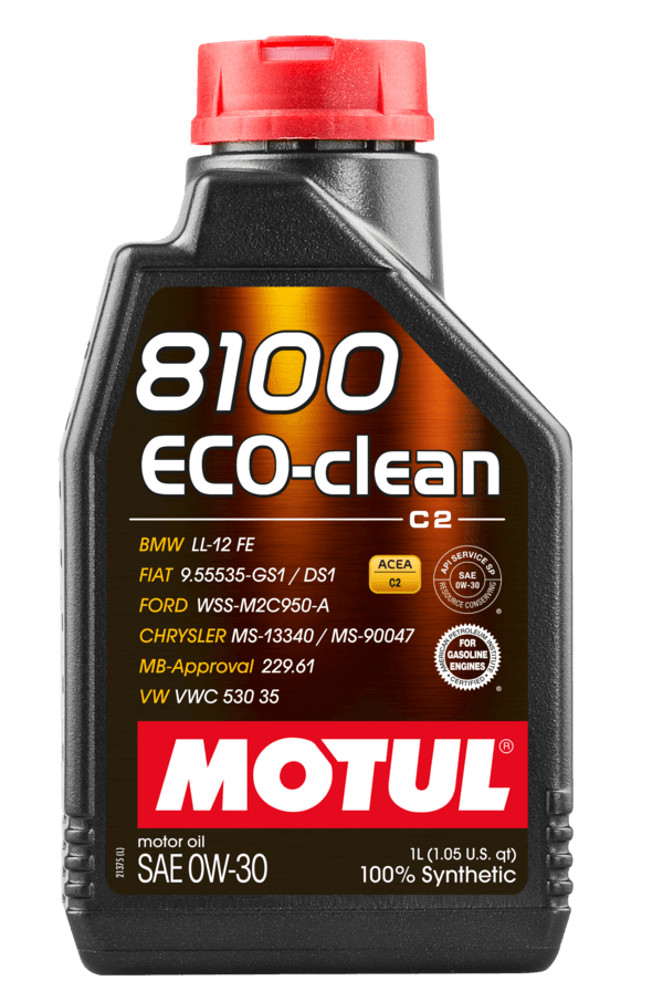 Óleo Para Motor de Carro MOTUL 8100 ECO-CLEAN 0W-30 1L 102888