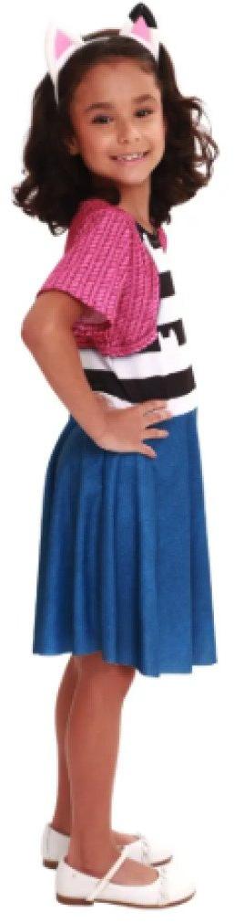 Fantasia Infantil Casa Mágica Da Gabby Tam G Tiara Inclusa Super Magia