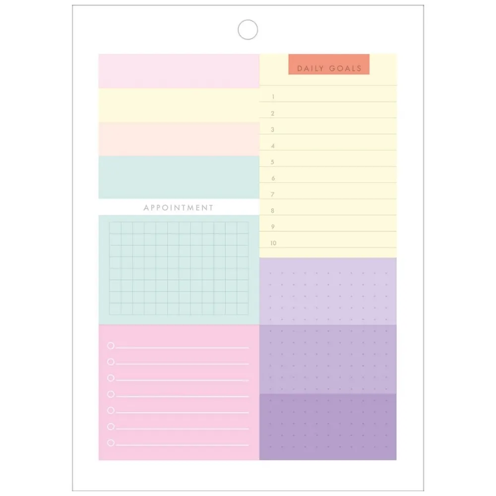 Bloco Adesivo Tilibra Notes Grafon's com 12 Cartelas