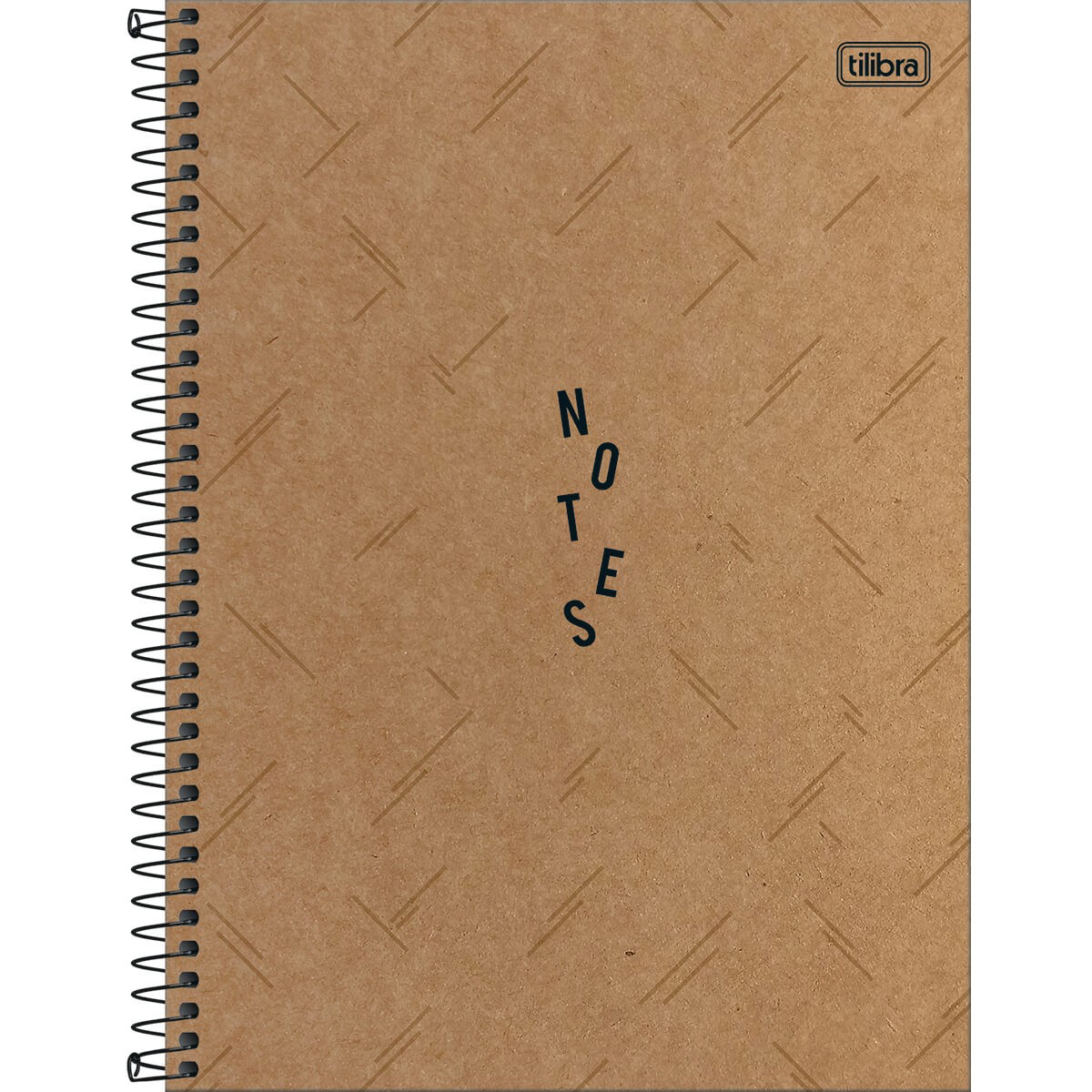 Caderno Universitário Tilibra Kraftwork Capa Dura 80 Folhas 1 Matéria Sortido