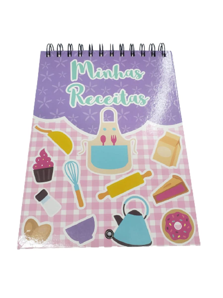 Caderno de Receita WinPaper 96 Folhas Sortido