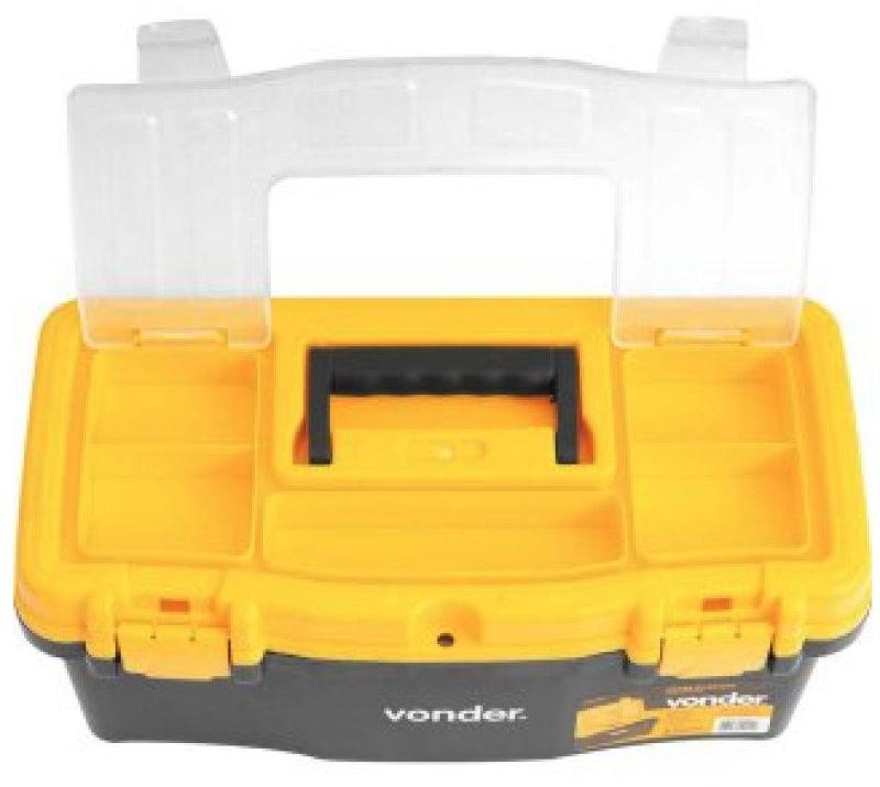 Caixa Para Ferramentas Plástica 40,5 cm x 20,0 cm x 18,0 cm CPV 0405 VONDER 6105405000