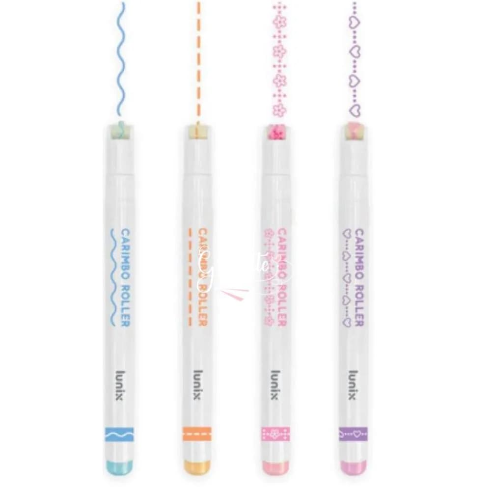 Carimbo Tilibra Esferográfica Roller Lunix Unidade Sortido