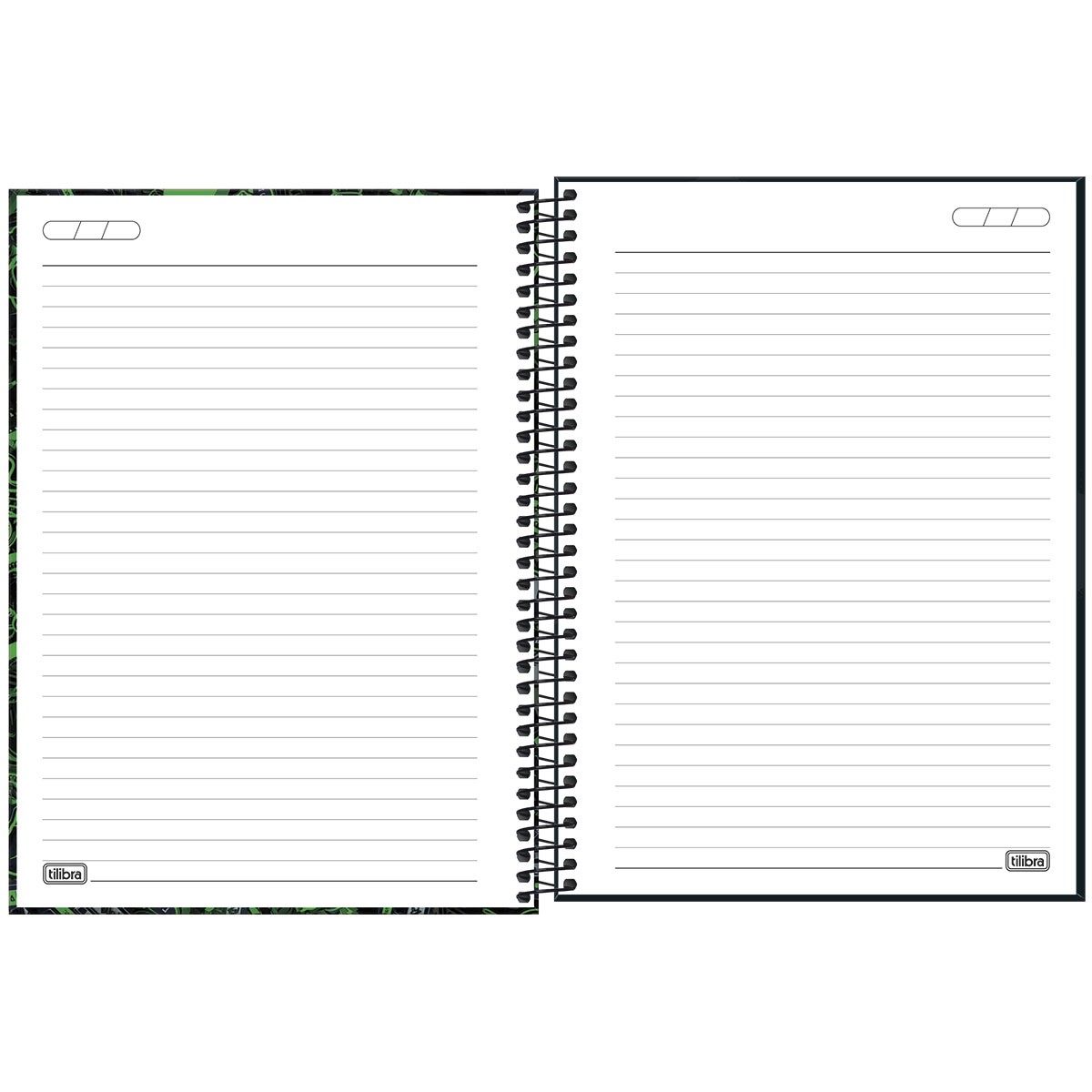 Caderno Espiral Tilibra Capa Dura Universitário Loud 80 Folhas 1x1 Sortido