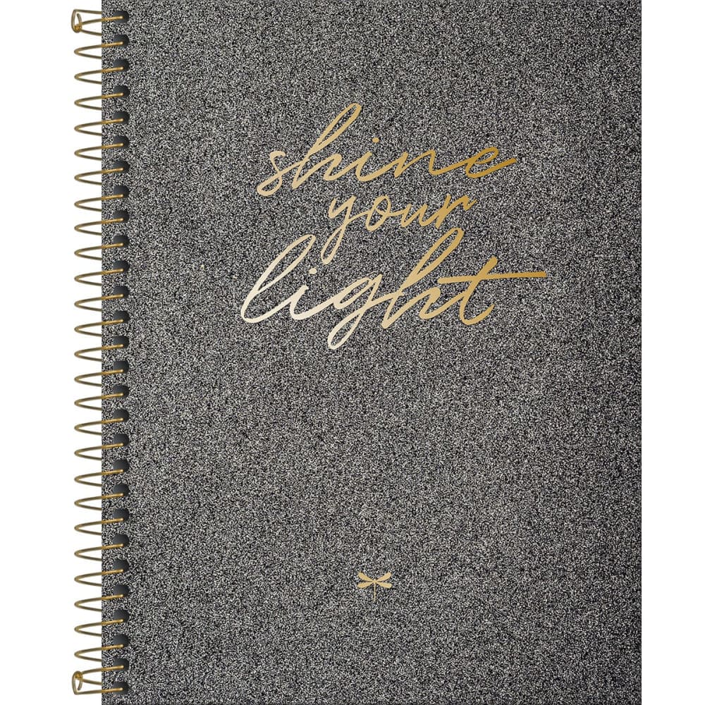 Caderno Universitário Tilibra Executivo Shine Colegial Espiral Capa Dura 80 Folhas com 1 Matéria Sortido