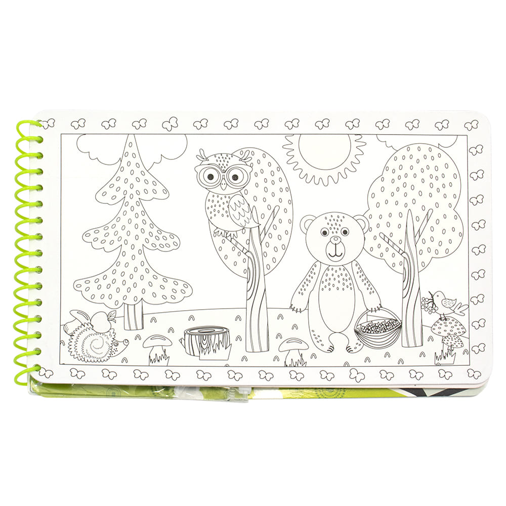 Livro Todolivro Animais Surpresas com Água para Molhar e se Divertir