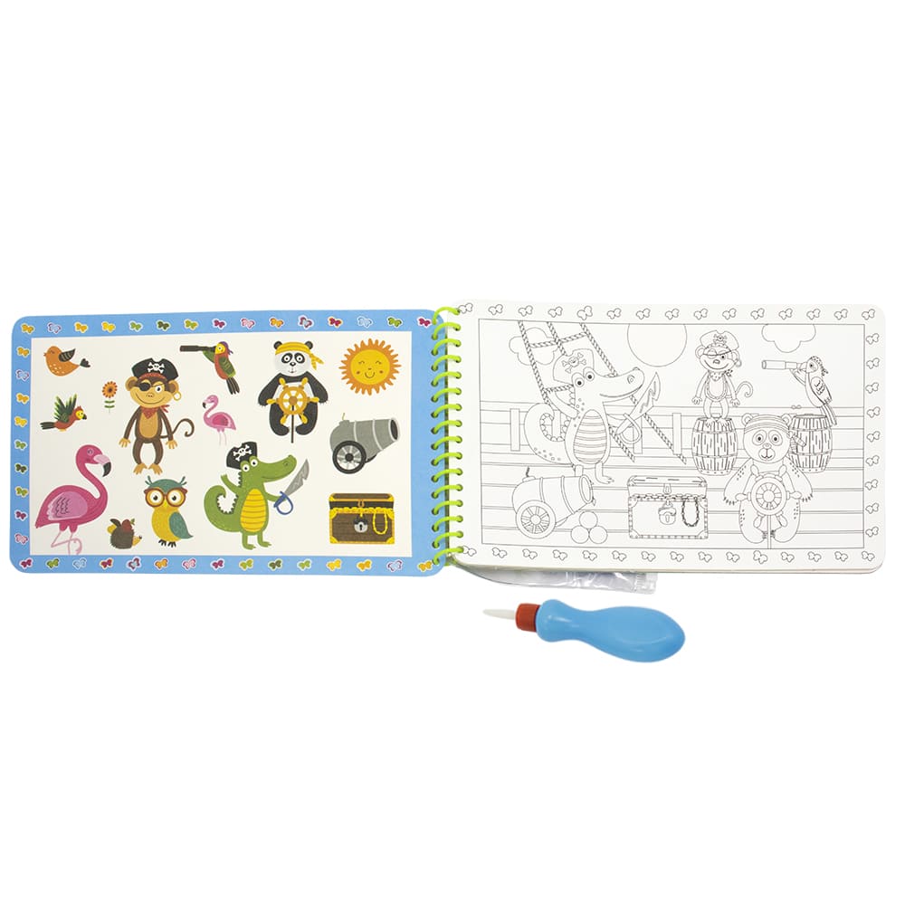 Livro Todolivro Animais Surpresas com Água para Molhar e se Divertir