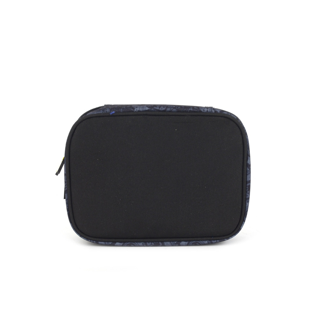 Estojo Box Escolar Luxcel Hot Wheels Preto Pratico e Espaçoso