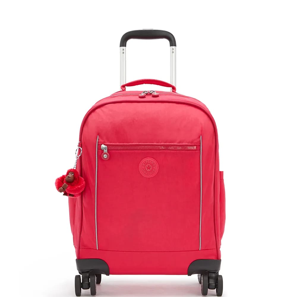 Mala Kipling Mesa Pequena com Rodinha Pink