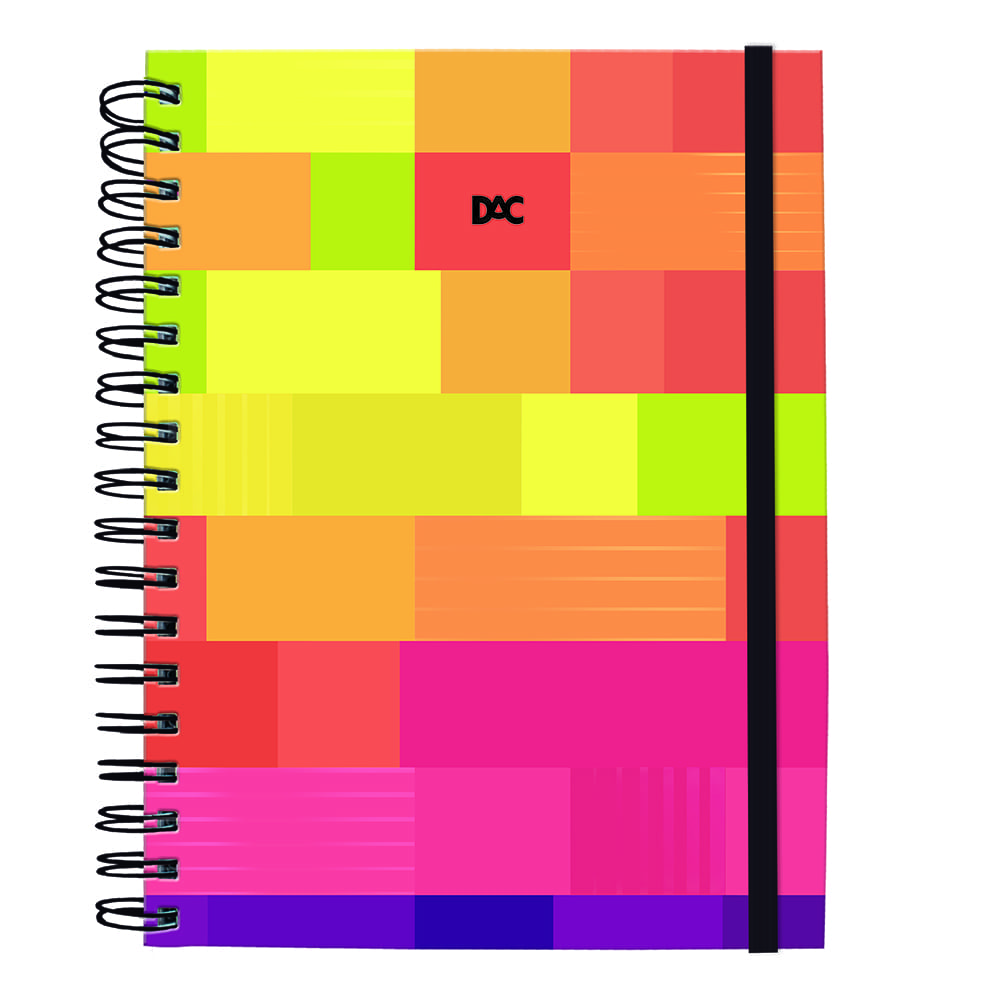 Caderno DAC Smart Universitário Colors com Folhas Reposicionáveis 90g