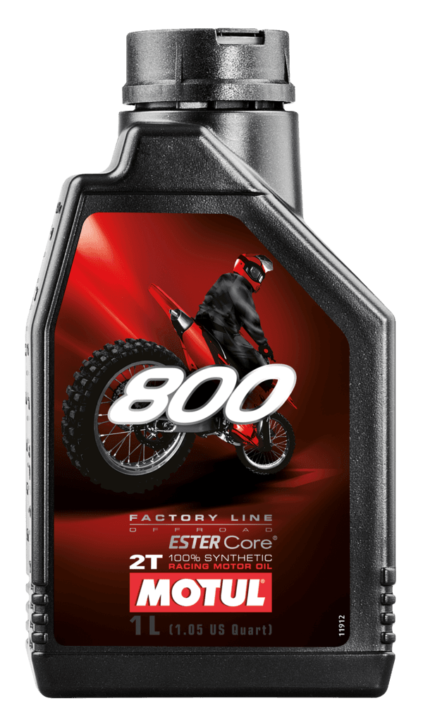 Óleo Para Motor de Moto MOTUL 800 2T Factory Line OFF ROAD 1L 104038