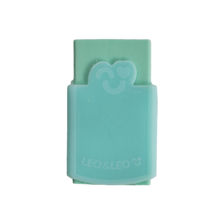 Borracha Leo&Leo Plástica com Capa Color Tons Pastel Trend Unidade Sortido