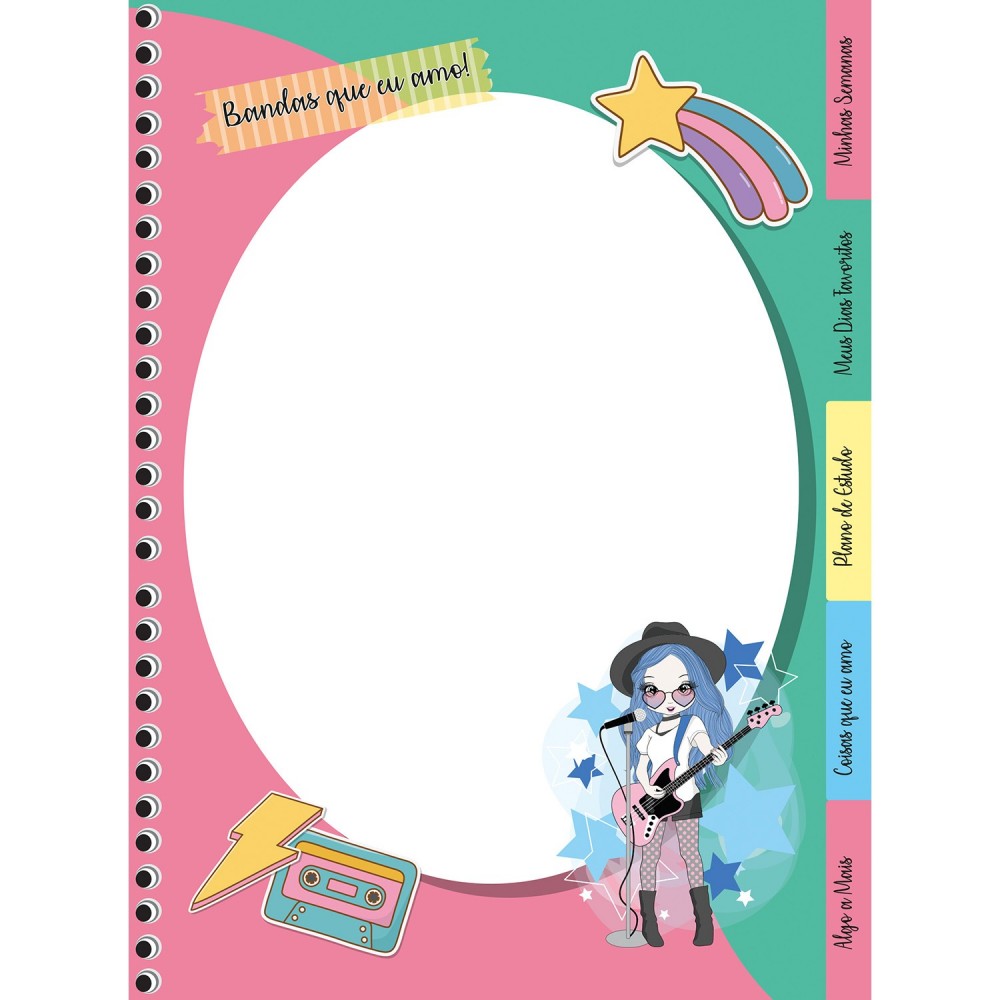 Planner São Domingos Especial 86 Folhas My Dear Sortido