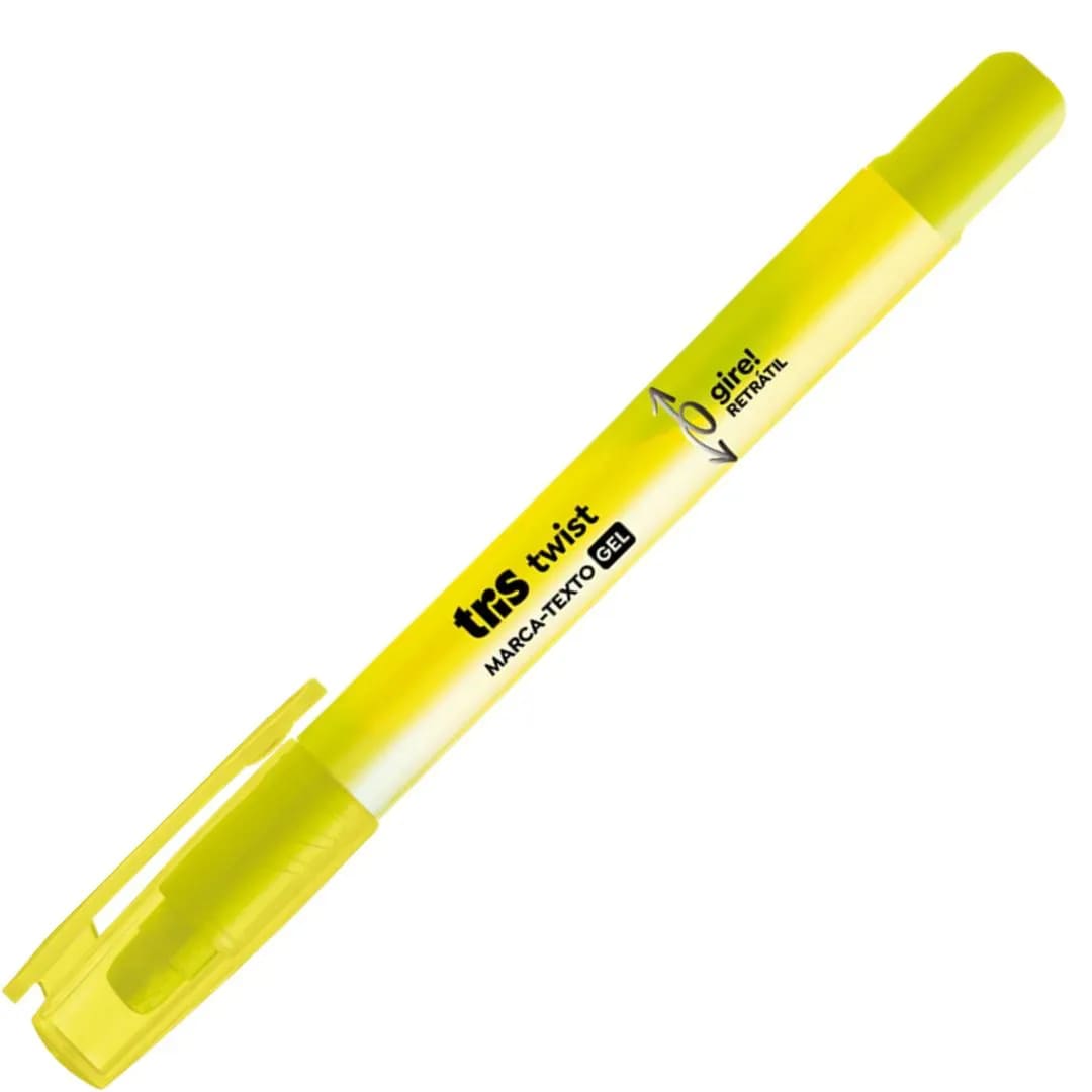 Marca Texto TRIS Gel Twist Unidade Cores