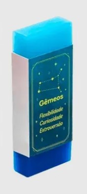 Borracha TRIS Signos Degrade Unidade Cores