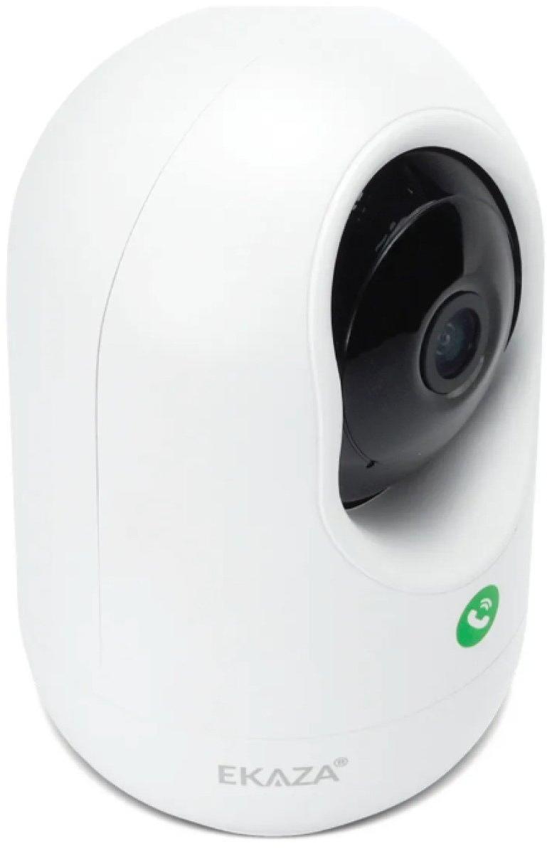 Câmera Wi-Fi Full HD Interna Inteligente Giratória Botão de Chamada Ekaza EKGDT4117B