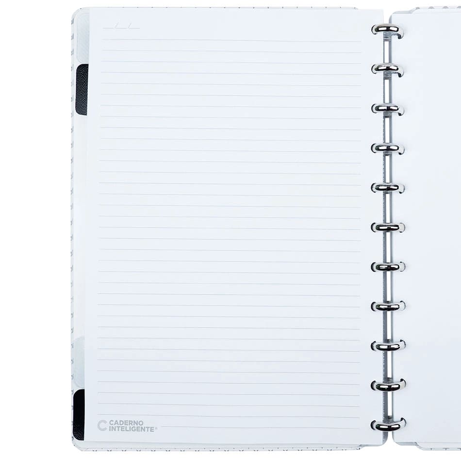 Caderno Inteligente Super Star Grande 60 Folhas com Pauta e 20 Folhas Lisas