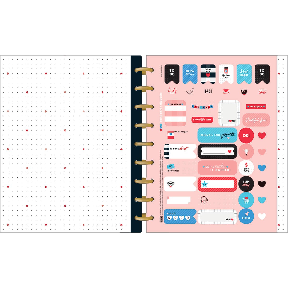 Caderno Universitário Tilibra Tilidisco West Village Colegial Médio 80 Folhas 1 Matéria