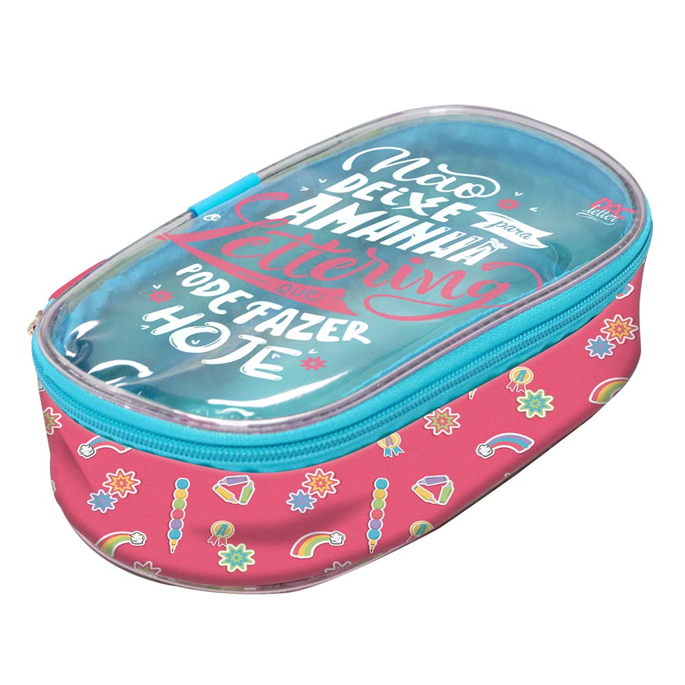 Estojo Escolar DAC Baú Lettering